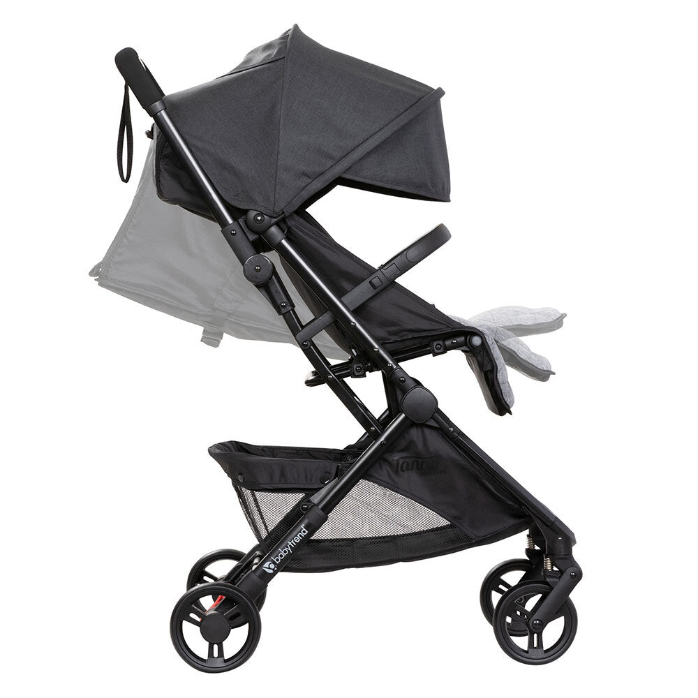Baby Trend Tango Mini Travel Stroller Evening Grey