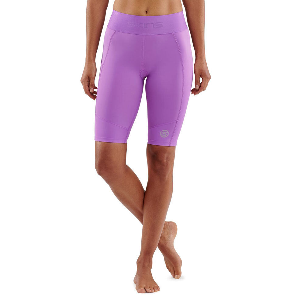 SKINS Compression Series-3 Women's Half Tights Iris Orchid XS