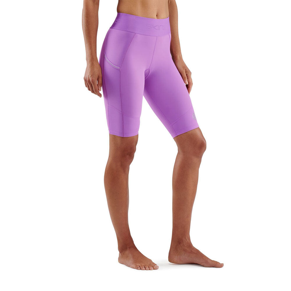 SKINS Compression Series-3 Women's Half Tights Iris Orchid XS
