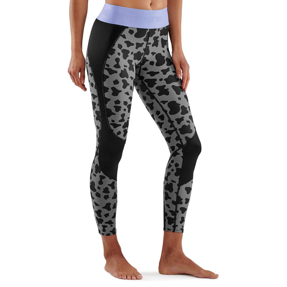 SKINS Compression Series-3 Women's 7/8 Long Tights Animal Black XS