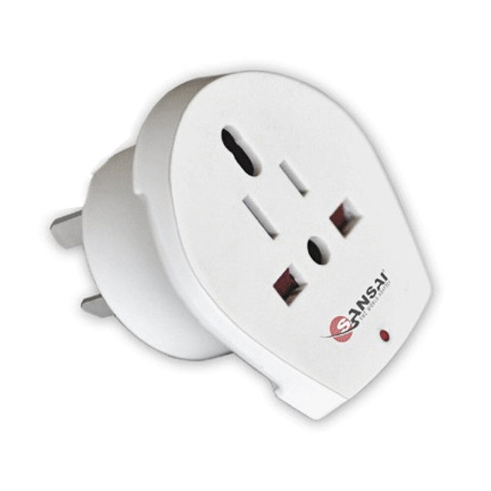 Universal Travel Power Adapter UK US EU Socket to AU/NZ Plug
