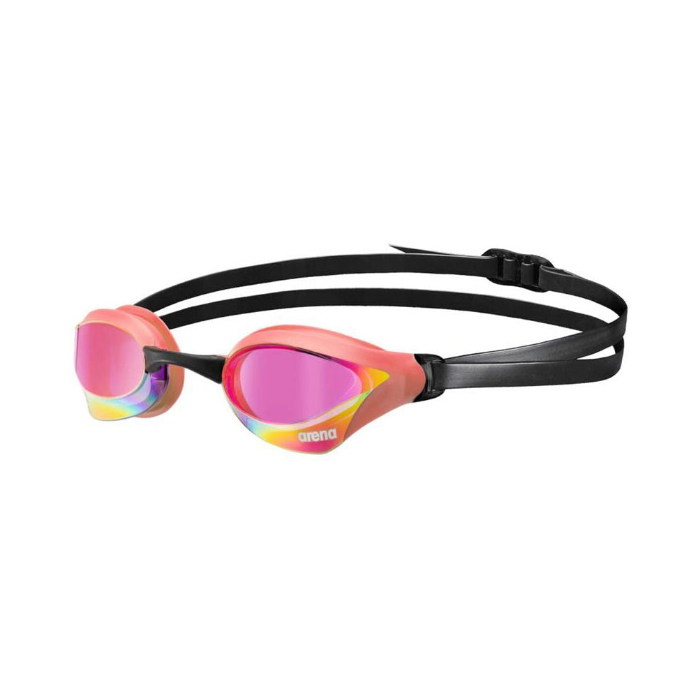 Arena Cobra Core Swipe Mirror Goggles Swimming Eye Protection Violet/Coral