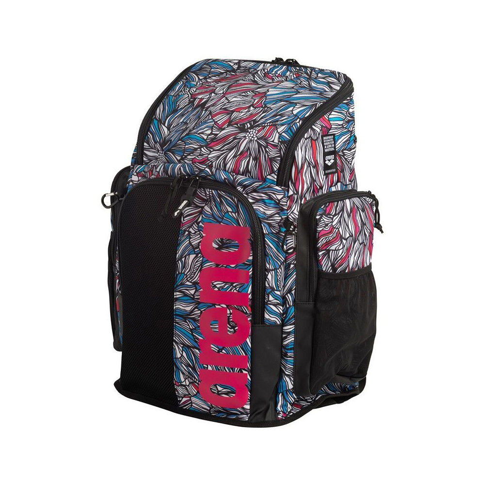Arena Spiky III Backpack 45 Litre Swimming Accessory w/Drybag Dahlia