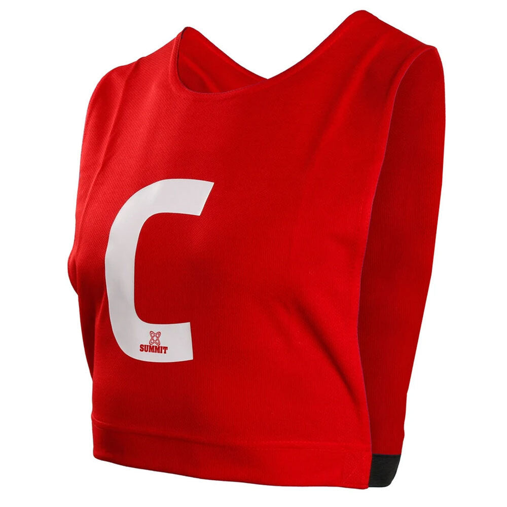 7pc Summit Netball Red Team Bibs