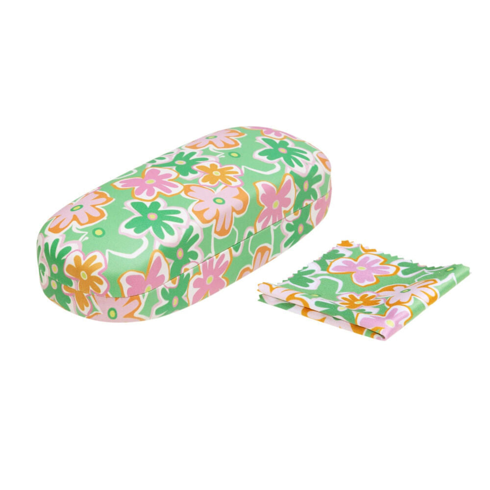 2PK Splosh Summer Pop Hard Shell Sunglass Case/Holder Storage 17x6cm Green
