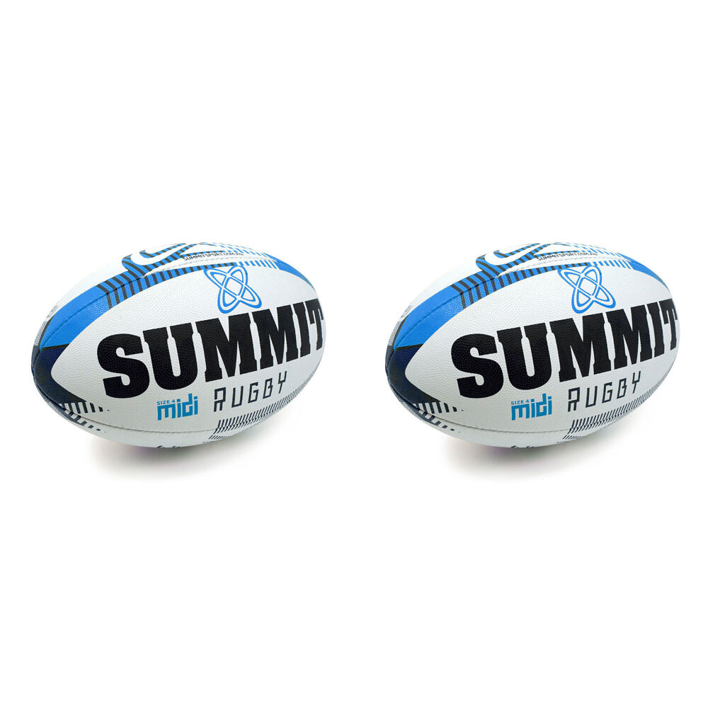 2PK Summit Global Advance Rugby Union Ball 3.0 Size 4 - Blue