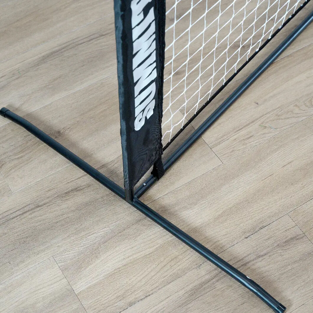 Summit Sports Portable Tennis Net 3m x 0.8m for Half-Court & Kids - Black