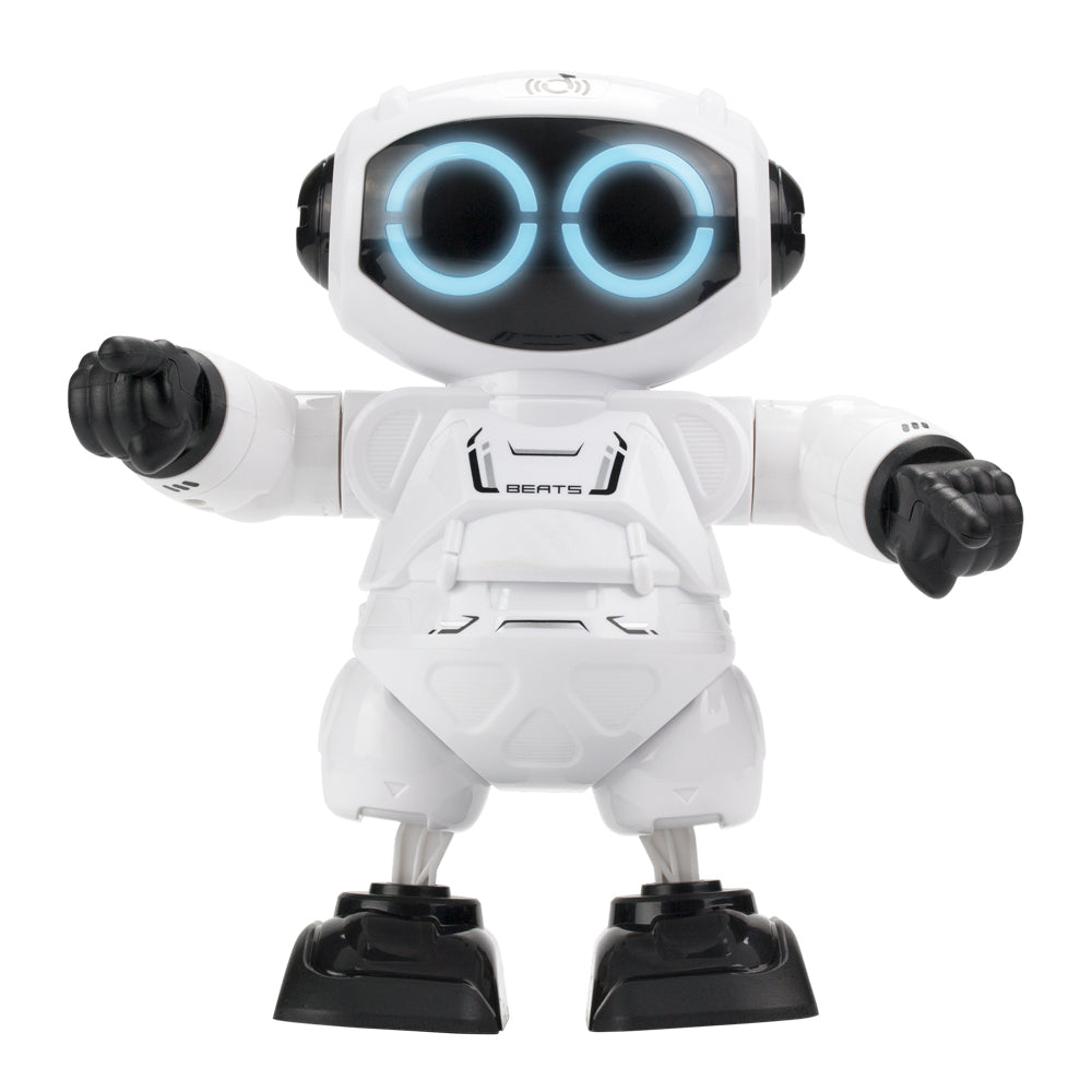 Silverlit Robo Beats Dancing Robot Kids Toy White 3y+