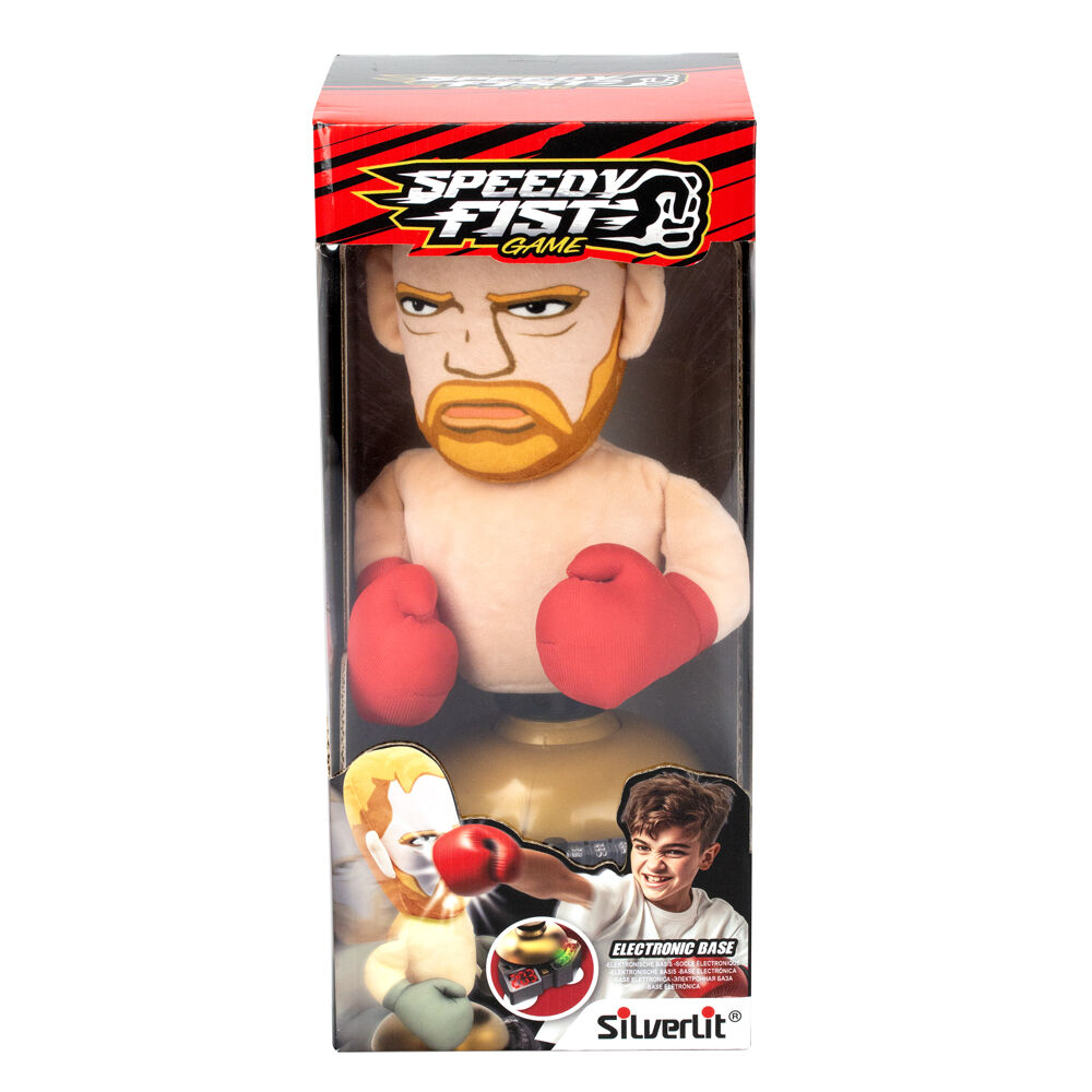 Silverlit Speedy Fist Game Punching 34cm Plush Toy 5y+