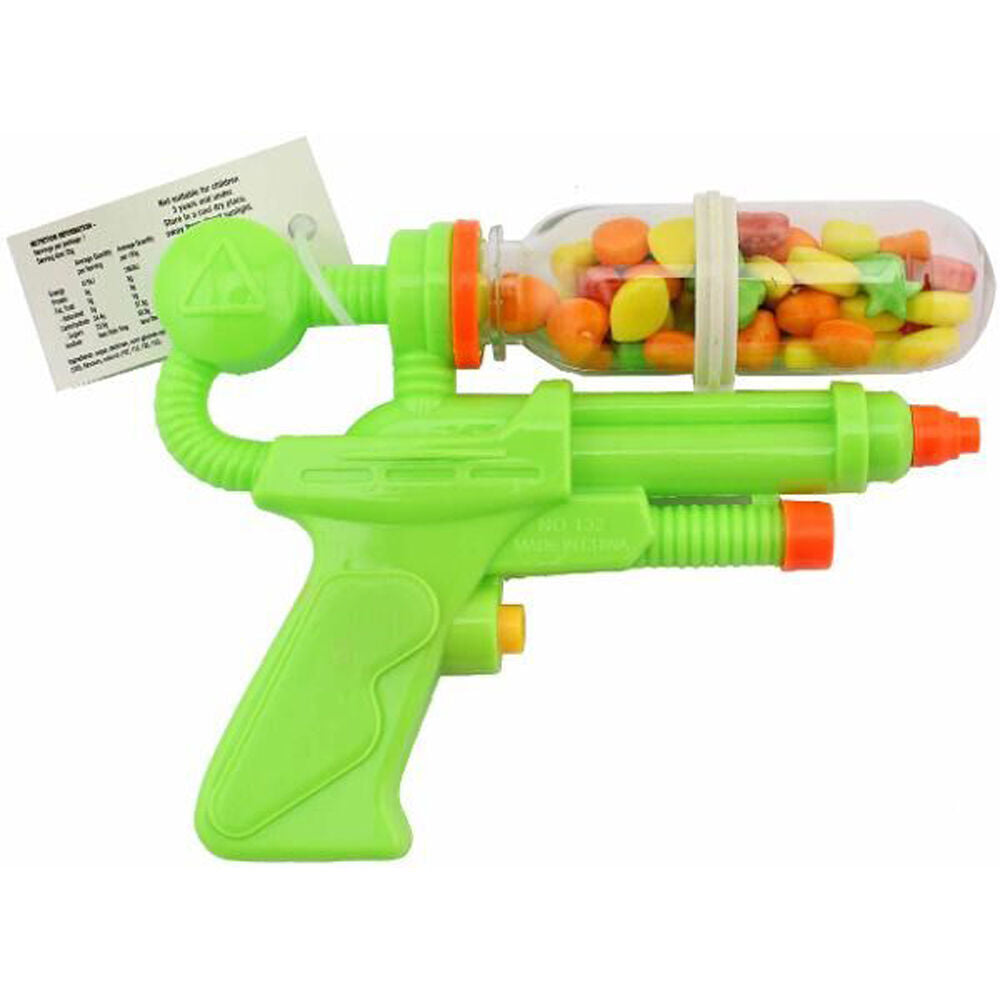 12PK Kids/Children Super Water Pistol Gun Play Toy w/ Candy 25g Assorted