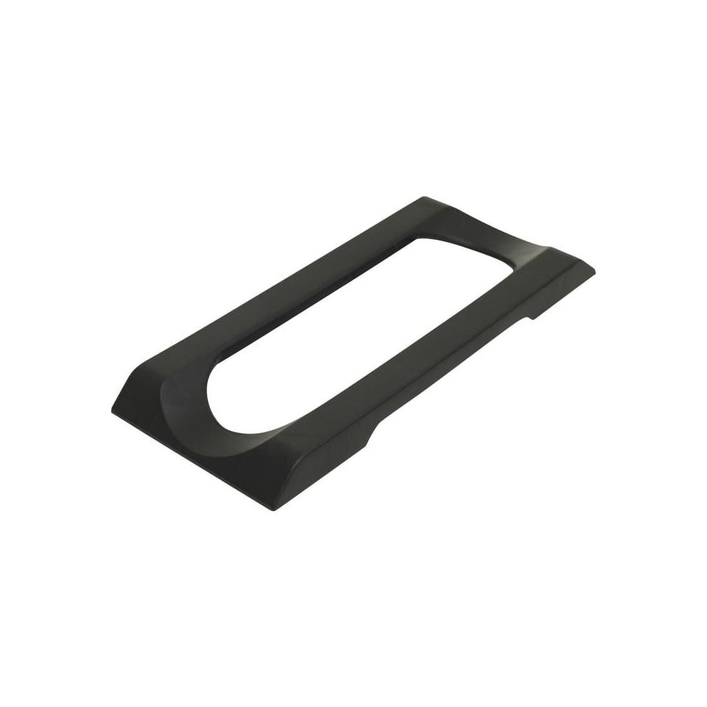 4pc StakRax Wall Mounted Wine Rack Top Plates - Black