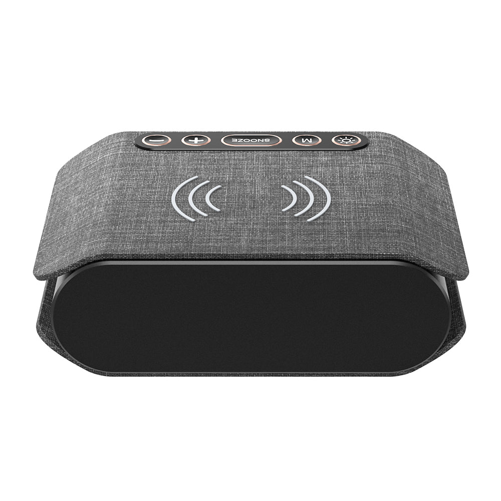 Rewyre Alarm Clock & Temperature Wireless 15W Phone Charger