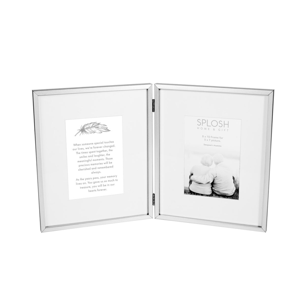 Splosh Sympathy In Loving Memory Photo Frame 29x47cm