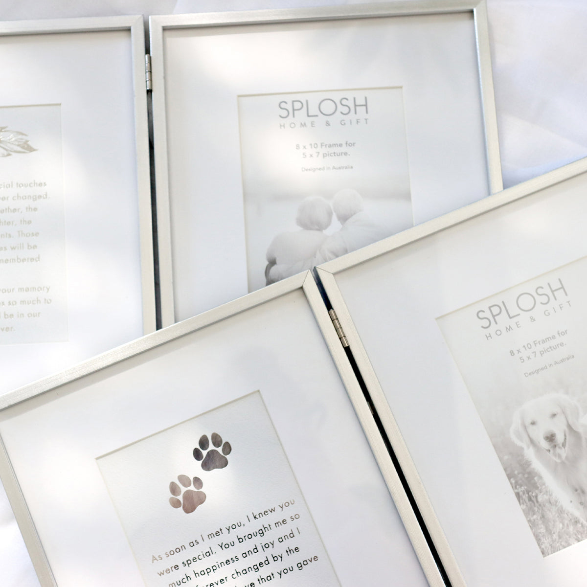 Splosh Sympathy In Loving Memory Photo Frame 29x47cm