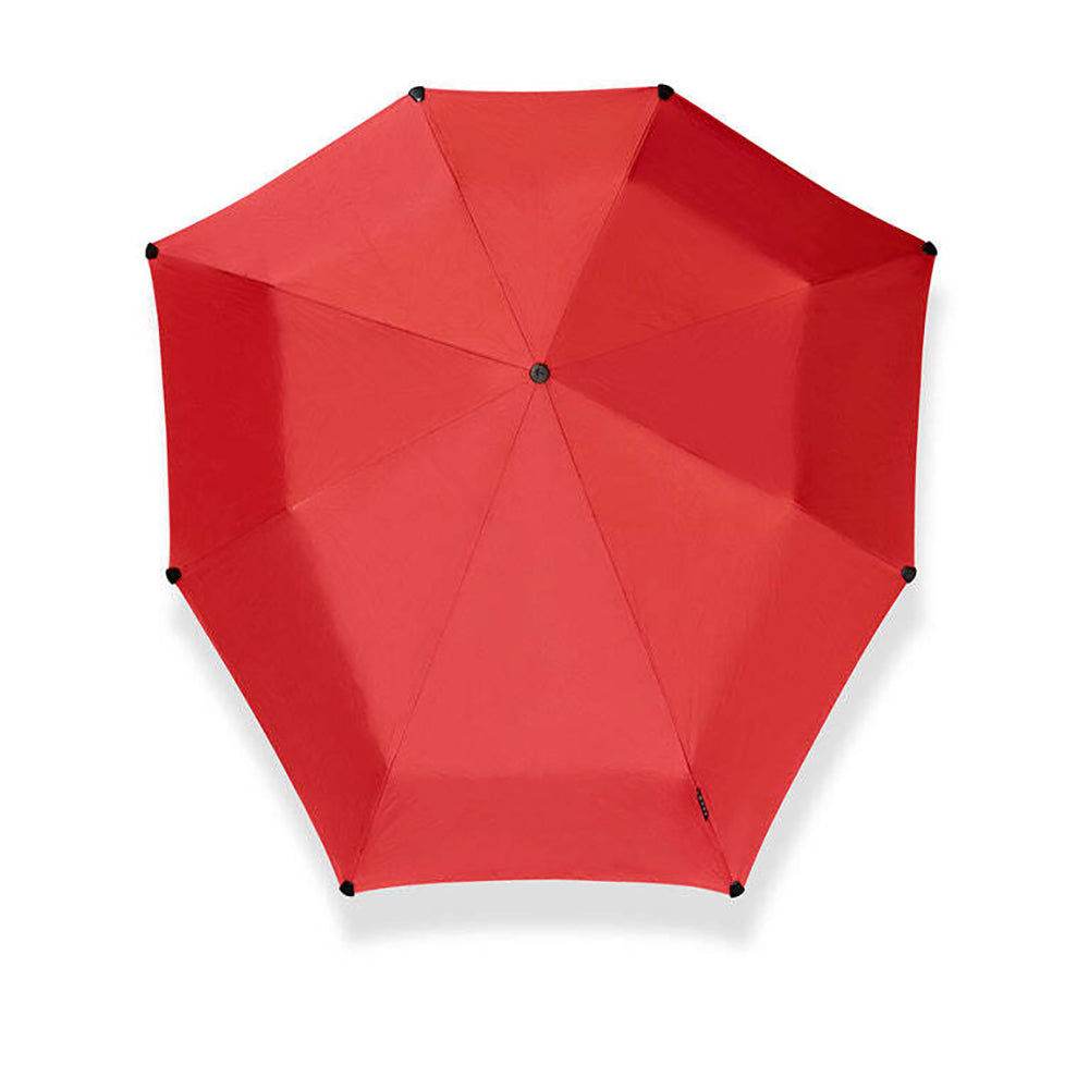 Senz 91cm Foldable Storm Umbrella Sun Shade Mini Passion Red