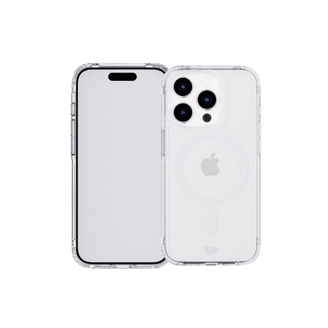 Tech21 EvoClear w/ MagSafe Phone Case For Apple iPhone 15 Pro - Clear