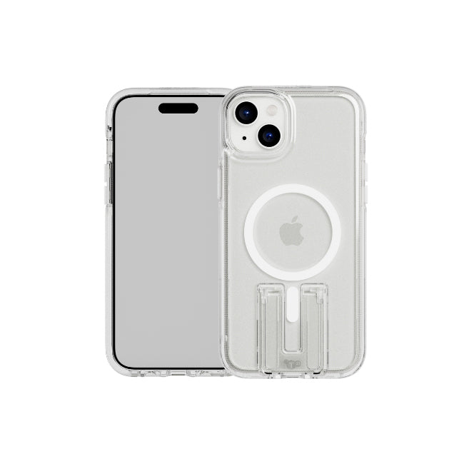 Tech21 EvoCrystal Kick w/MagSafe Case For Apple iPhone 15 Plus - White