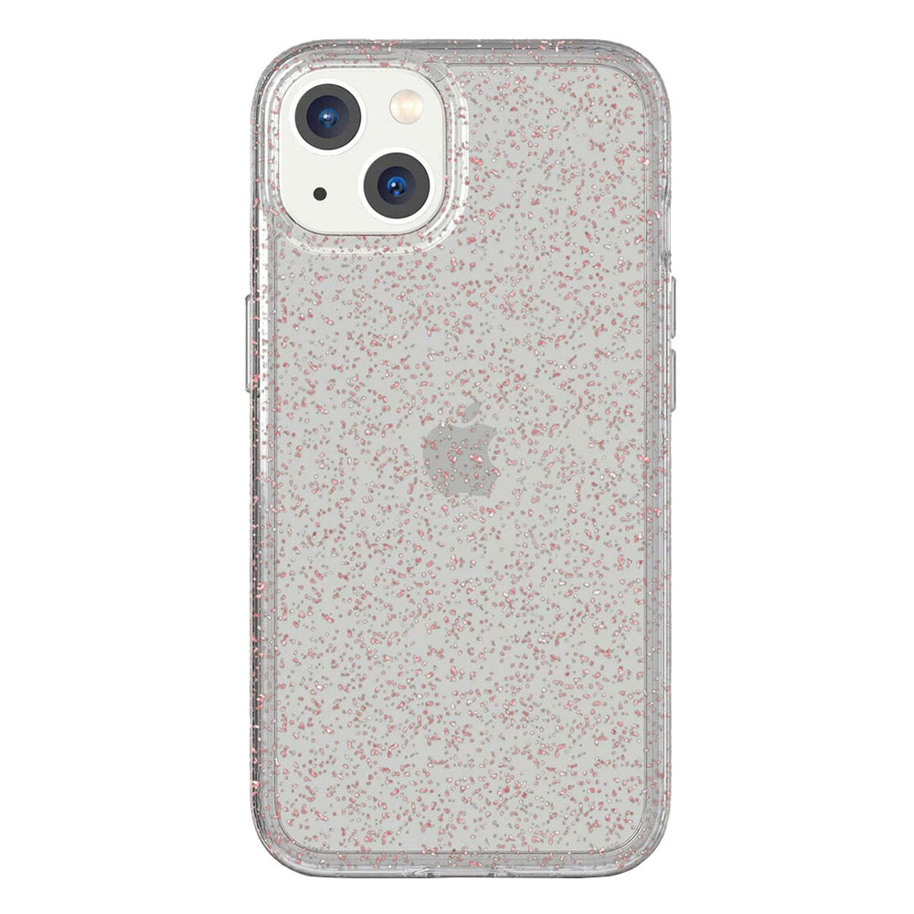 Tech21 Evo Sparkle Phone Case For Apple iPhone 13 - Rose Gold