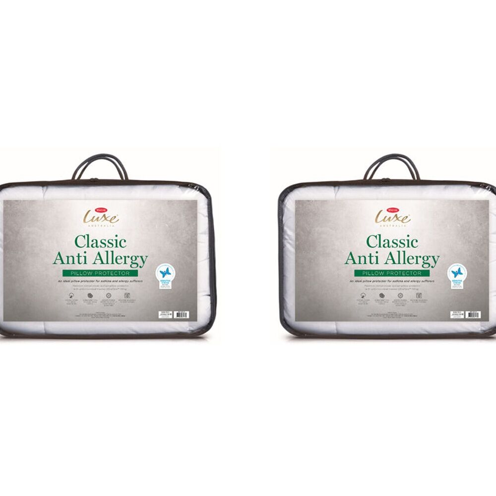2PK Tontine Luxe Classic Anti-Allergy Pillow Protector
