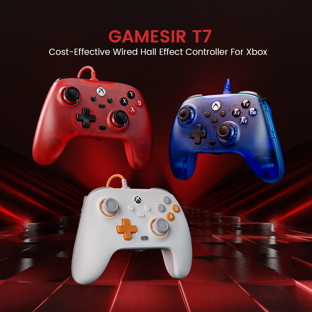 Gamesir T7 Wired Gaming Controller for XBOX & PC USB-C 3m Cable Blue