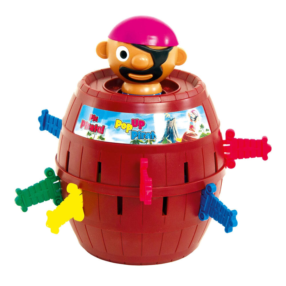 2pc Tomy Pop Up/Pile Up Pirate Game