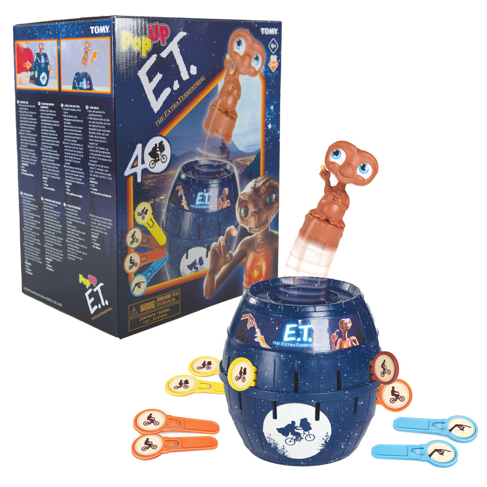 Tomy 14cm Pop Up ET The Extra-Terrestrial Action Game Kids Toy 4y+