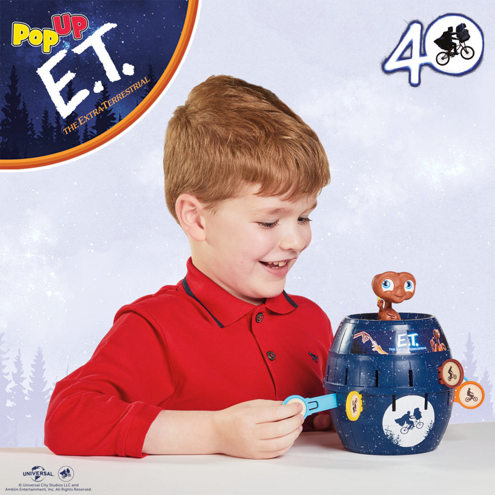 Tomy 14cm Pop Up ET The Extra-Terrestrial Action Game Kids Toy 4y+