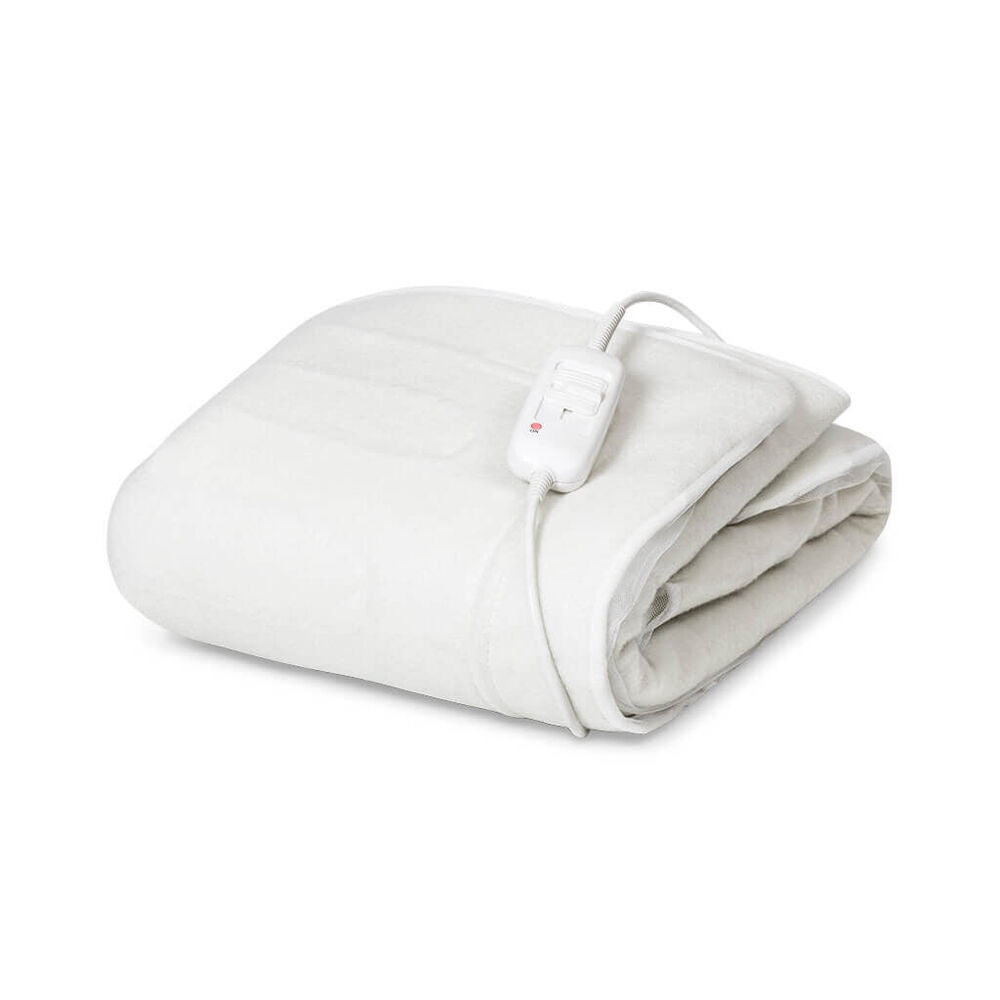 Tontine Single Classic Electric Blanket Bed Warmer - White