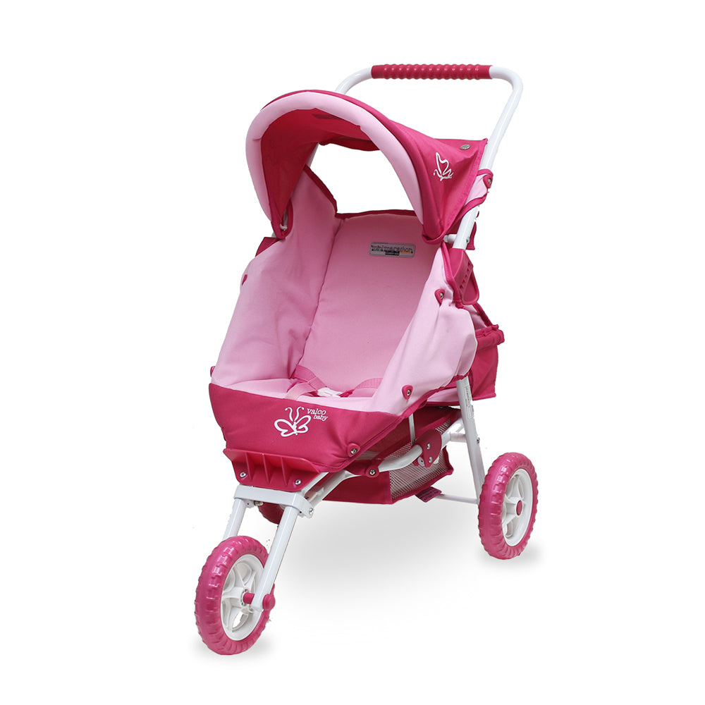 Valco Baby Mini Marathon w/ Toddler Seat Doll Pram Butterfly