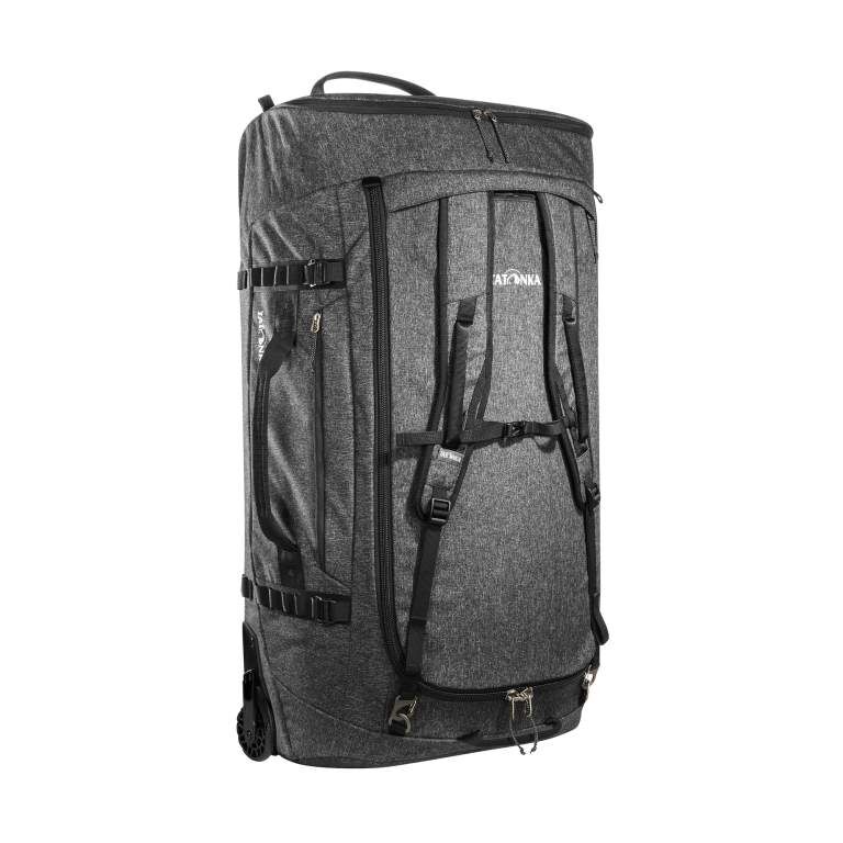 Tatonka Nylon Wheeled Duffle Travel Trolley Luggage Bag 140L Black
