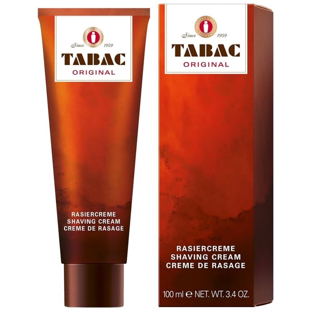 2PK Tabac Original Shaving Cream Mens Grooming Hair Removal 100mL