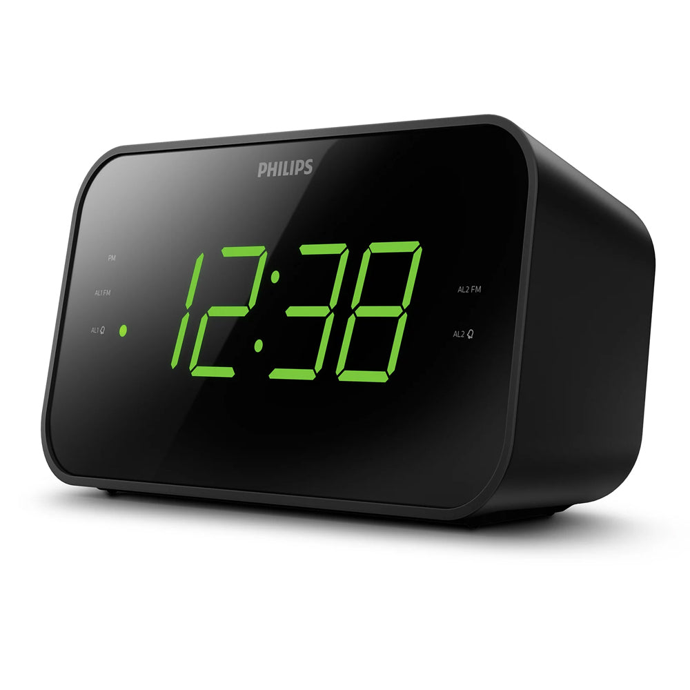 Philips 3000 Series Clock Radio w/ Alarm/Large Display