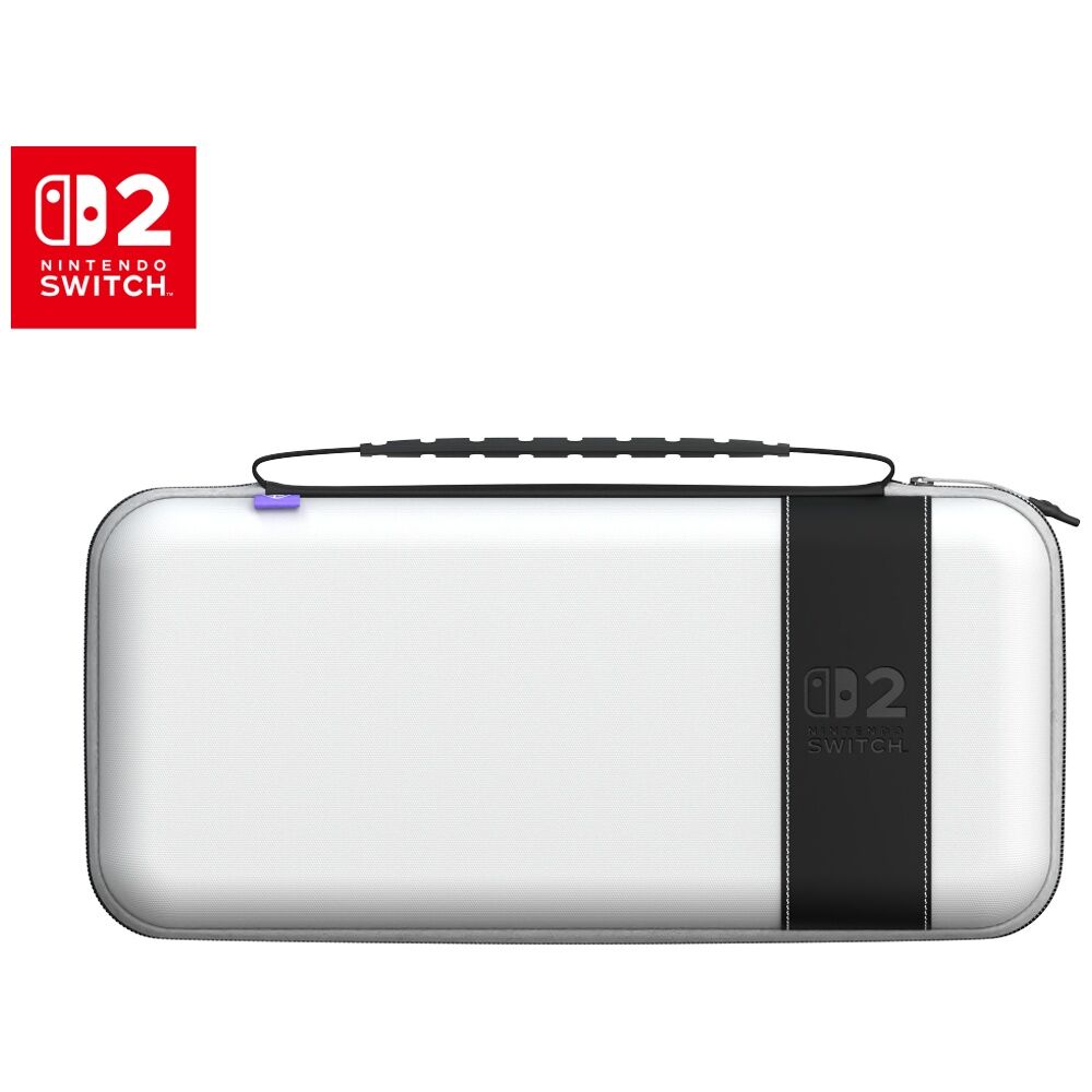 Turtle Beach Nintendo Switch 2 PlayTrek Slim Travel Case Stellar White