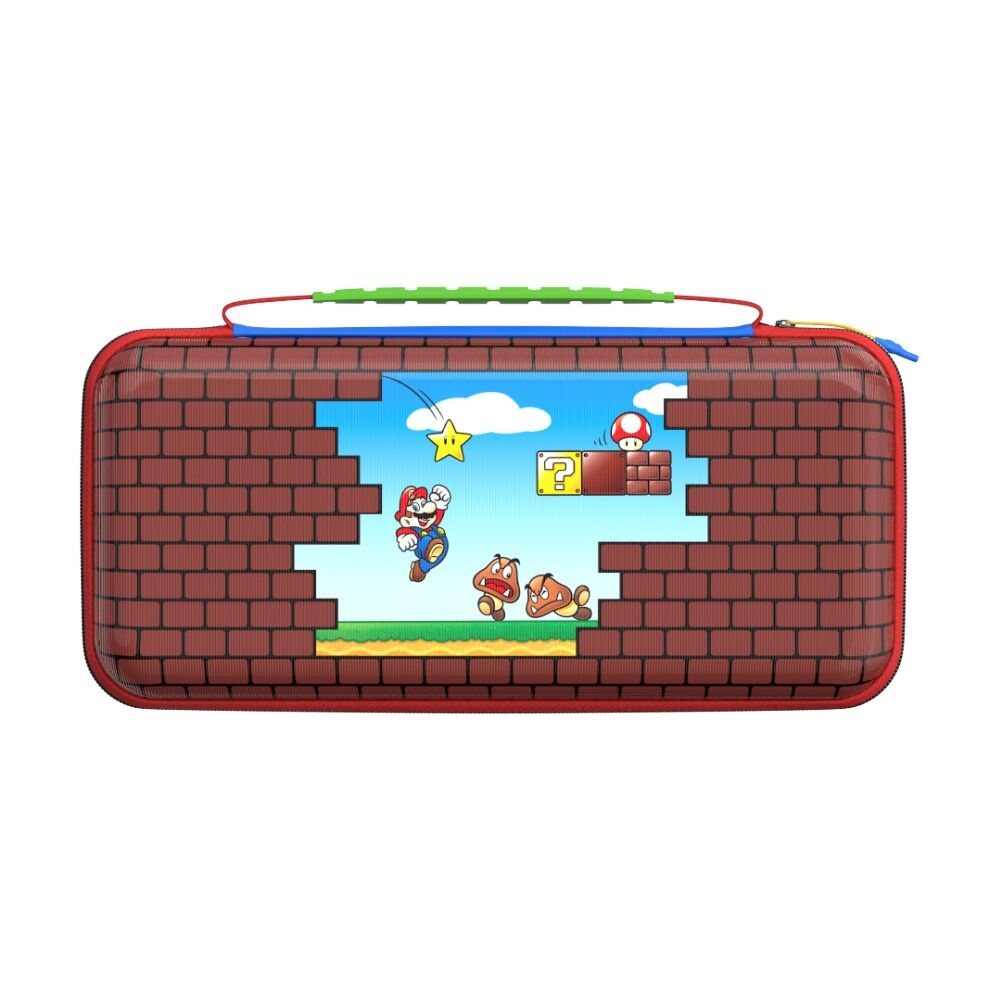 Turtle Beach PlayTrek Travel Case Nintendo Switch 2 Compatible Mario Bricks