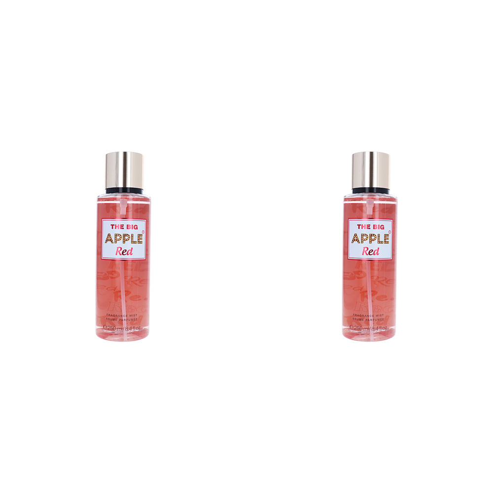 2PK The Big Apple Red 250ml Mist Spray Women's Fresh/Fruity Body Fragrance