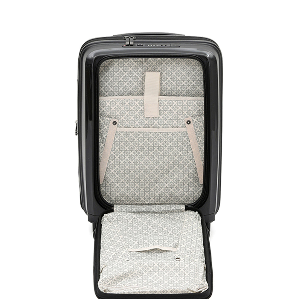 Tosca Space-X 20" Onboard Luggage w/ Laptop Storage - Black