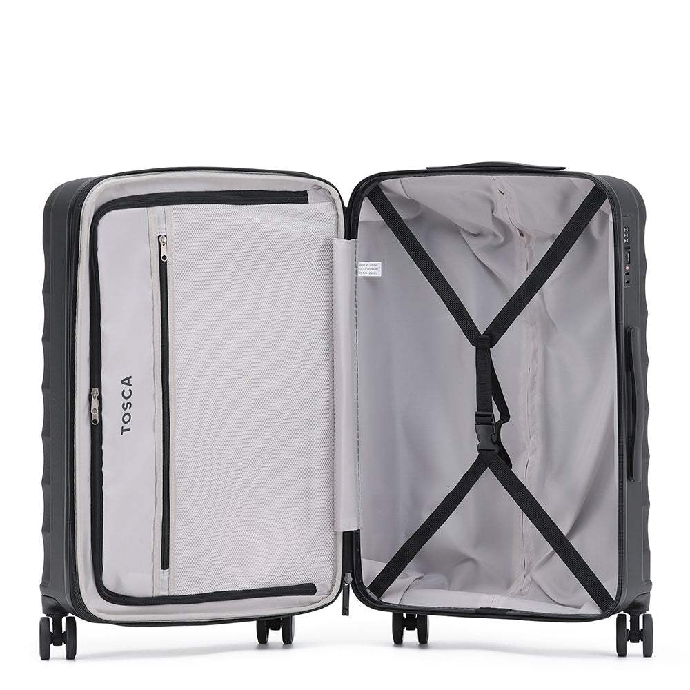 Tosca Interstellar 2.0 Hard Shell Luggage Suitcase 30" Large - Black