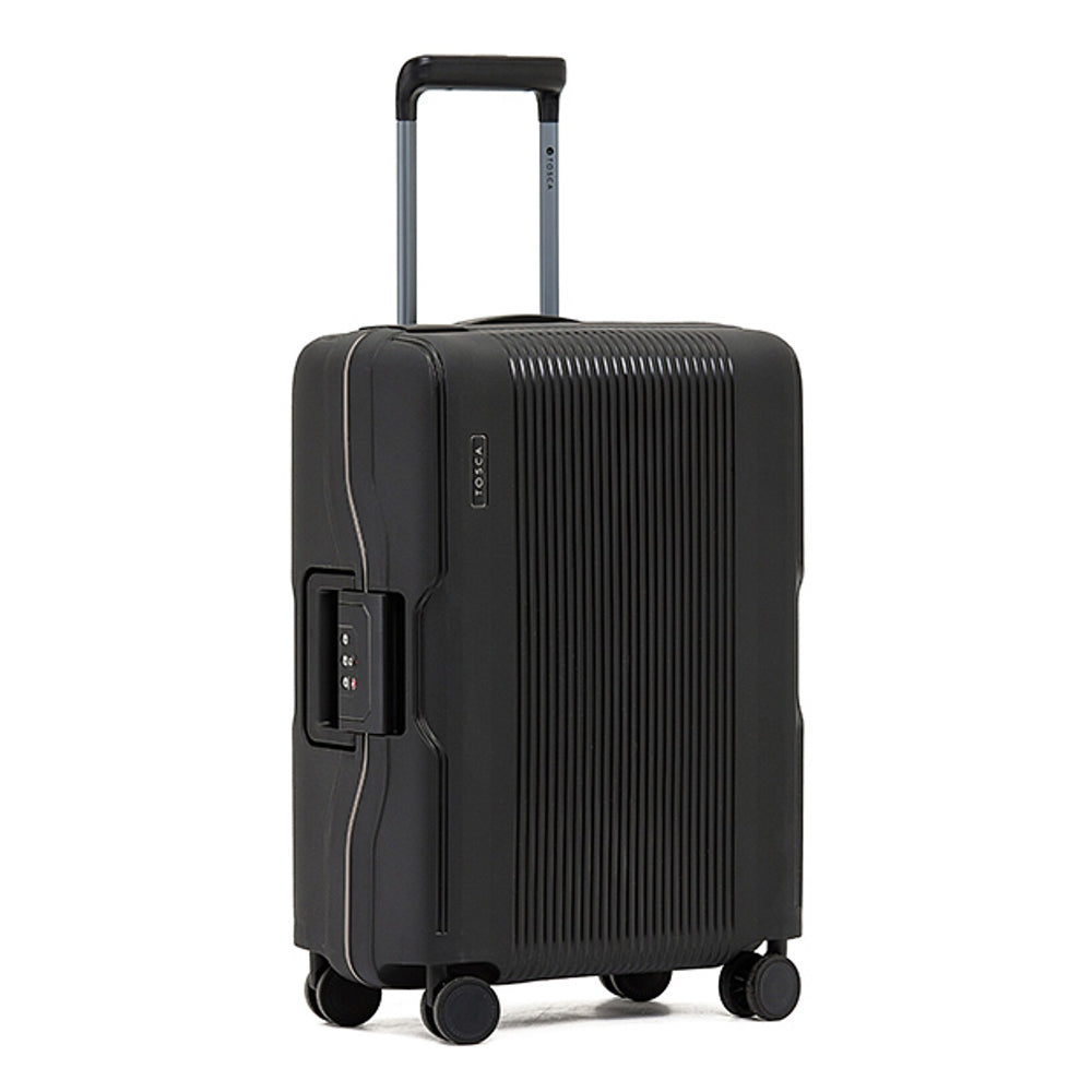3pc Tosca Knox Wheeled Suitcase Luggage Set - Black