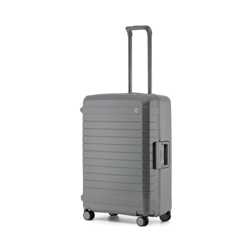 3pc Tosca Vault Hard Shell Travel Luggage Suitcase Set Lockable 54/67/77cm Grey