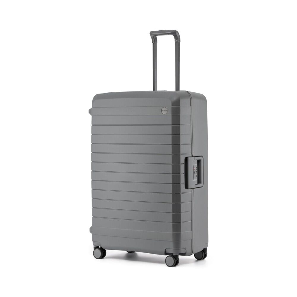 3pc Tosca Vault Hard Shell Travel Luggage Suitcase Set Lockable 54/67/77cm Grey