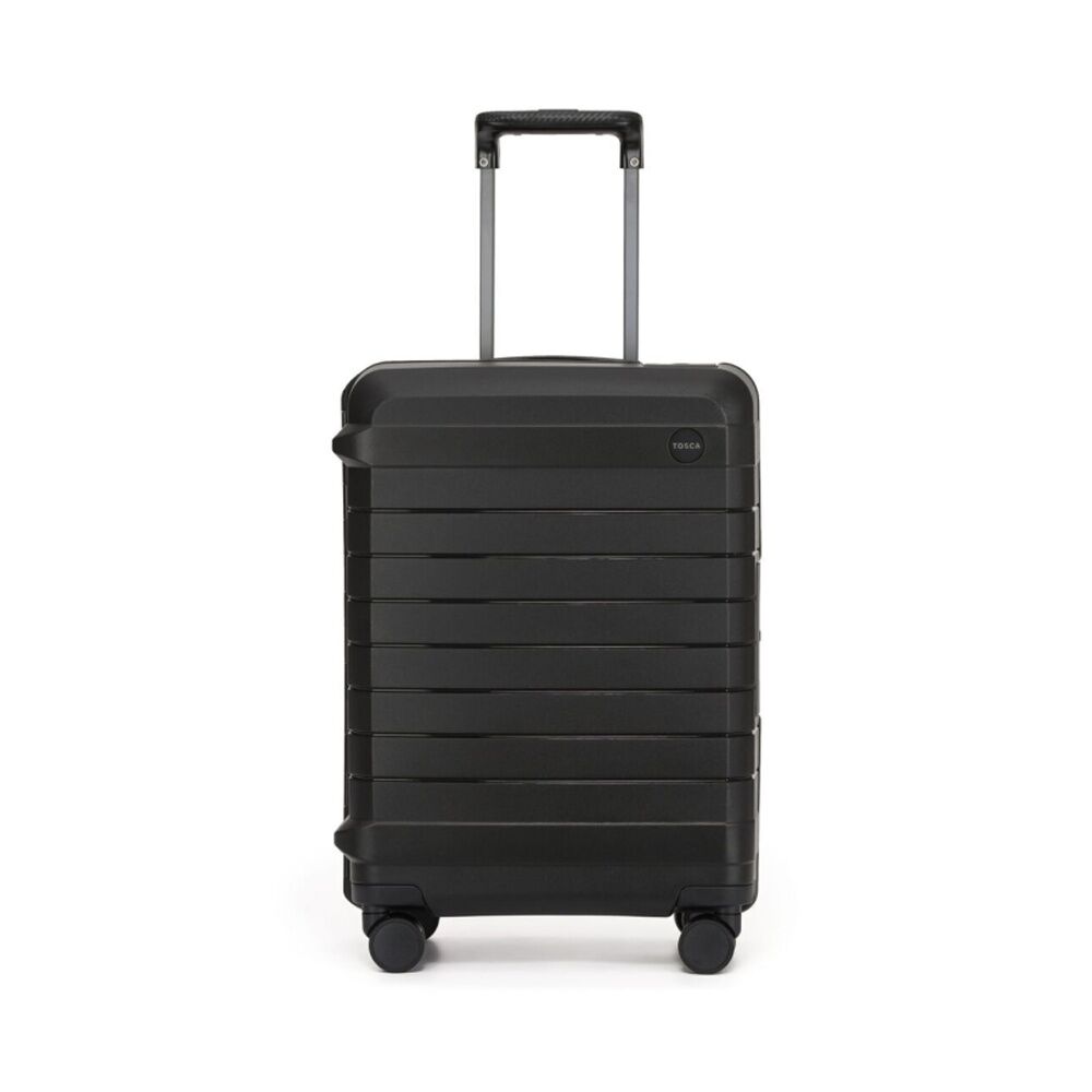 Tosca Vault Hard Shell Travel Onboard/Carry-On Luggage w/Lock 54cm Black