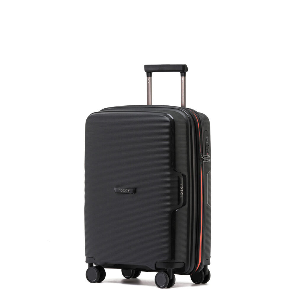Tosca Bel-Air 20" Travel Luggage Suitcase 54cm - Black