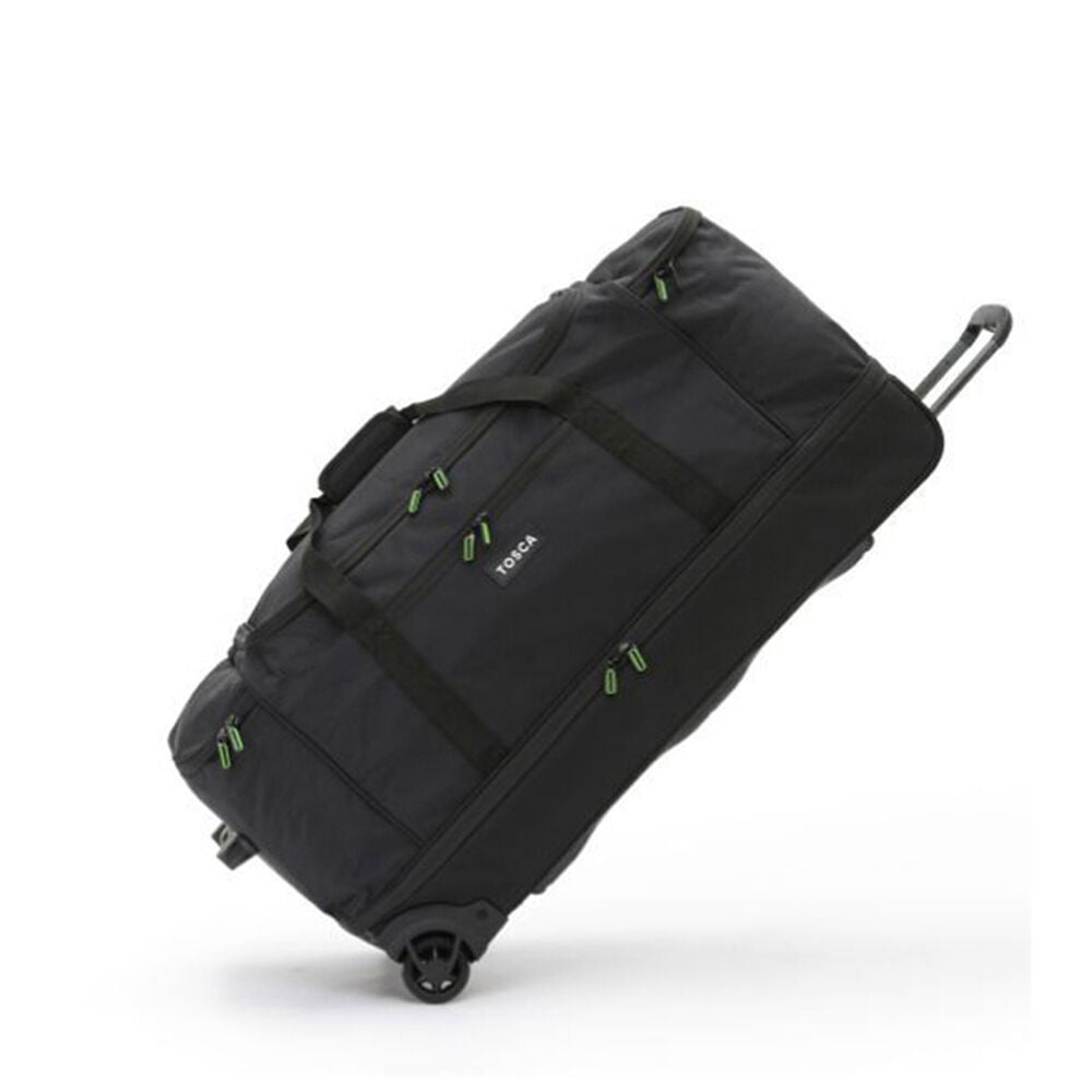Tosca 85cm Split Comp Luggage Wheelie Bag Black/Grey