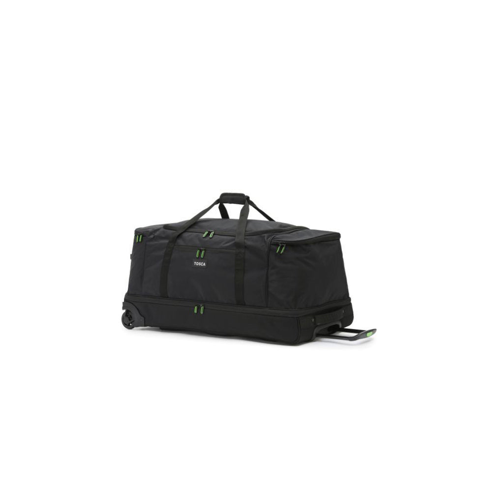 Tosca 85cm Split Comp Luggage Wheelie Bag Black/Grey