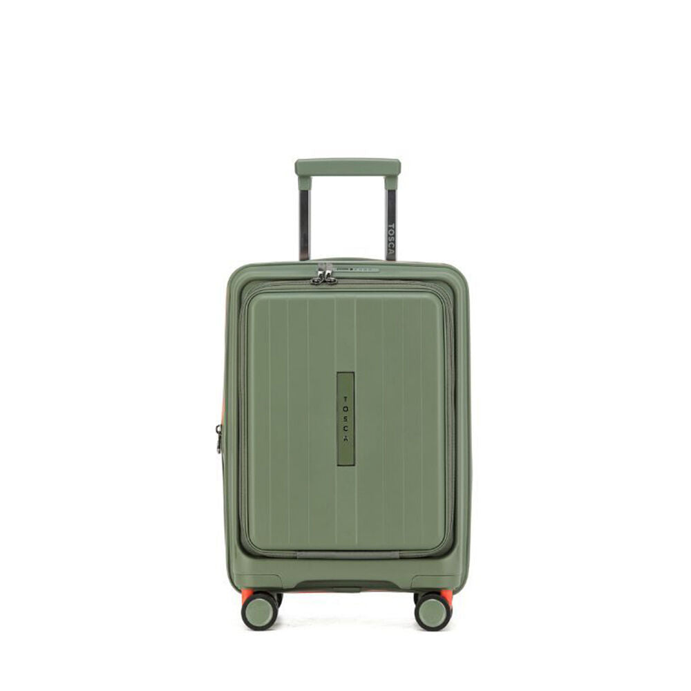 Tosca Cruiser Hard Case Carry On Travelling Suitcase Small 53x34x23cm KHA/ORG