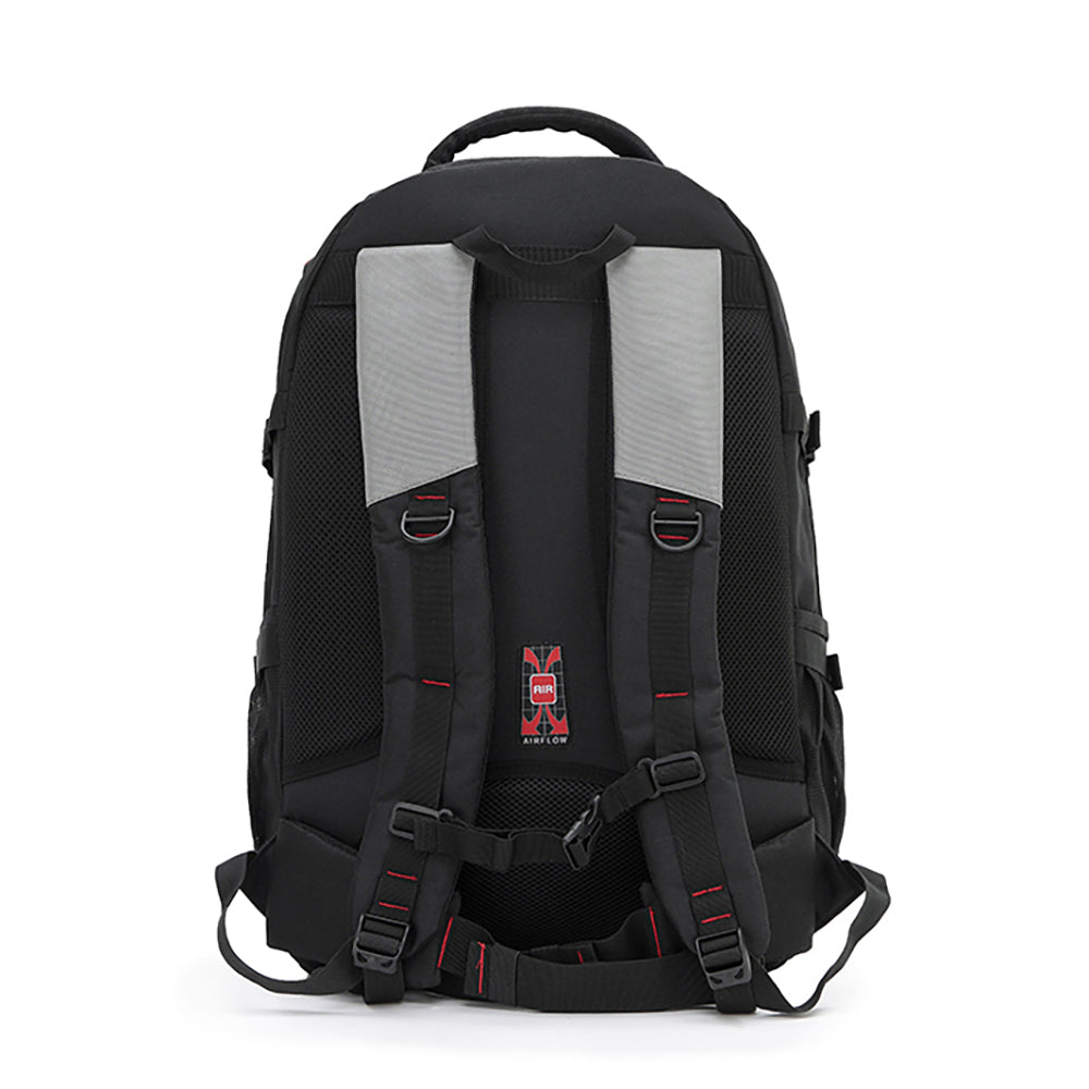 Tosca 50L/58cm Deluxe Padded Backpack - Black/Grey