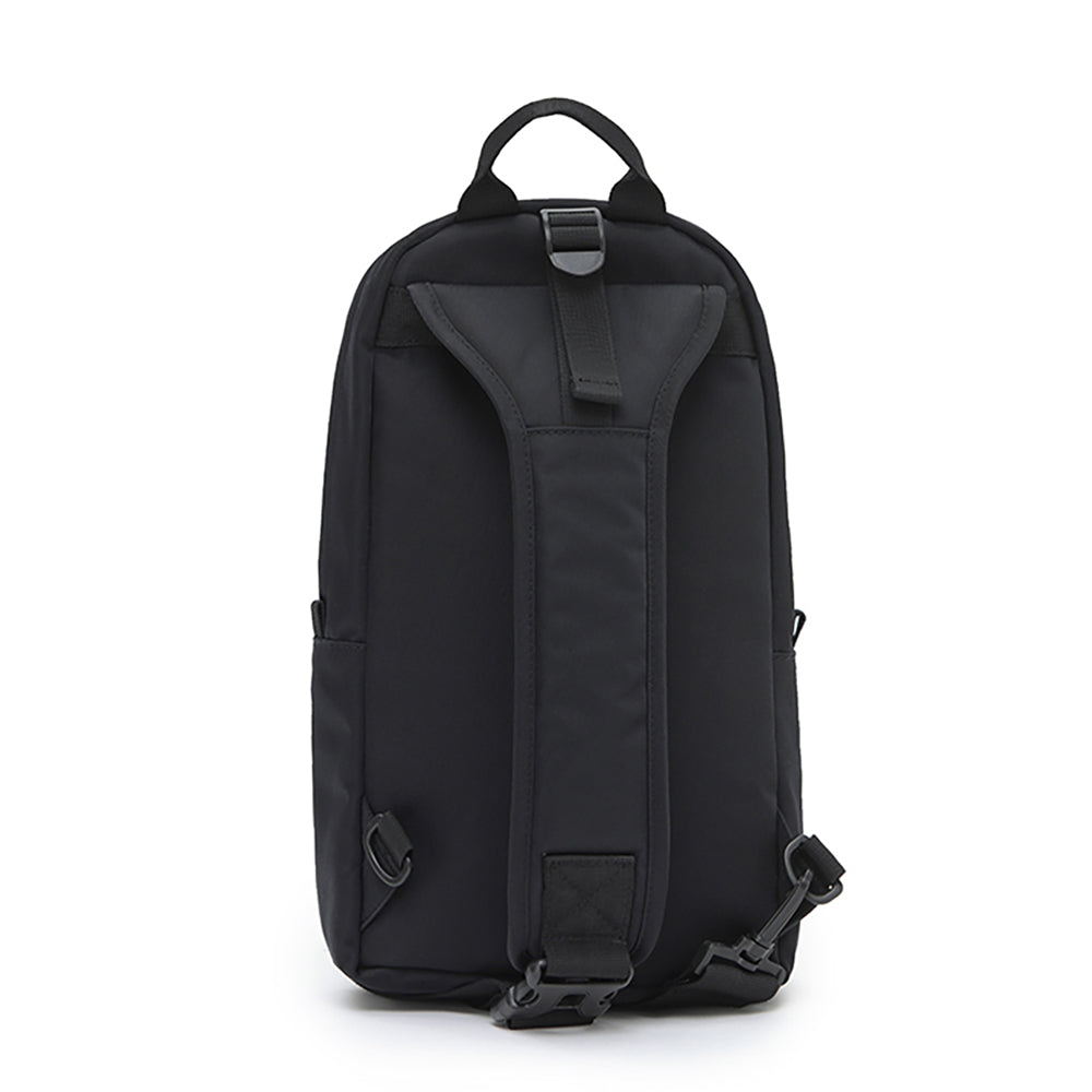 Tosca Lightweight Travel Shoulder Slinger Bag - Black