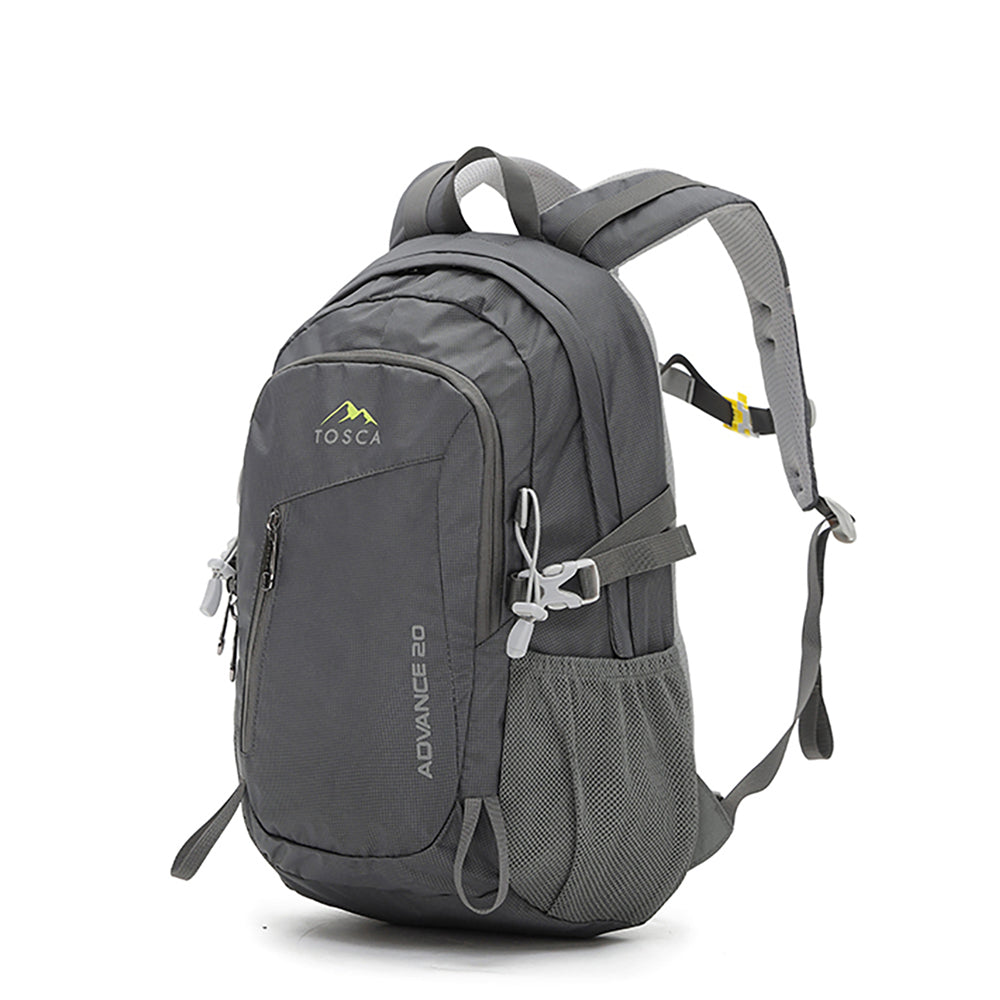 Tosca 20L Deluxe Travel Outdoor Backpack Bag - Grey