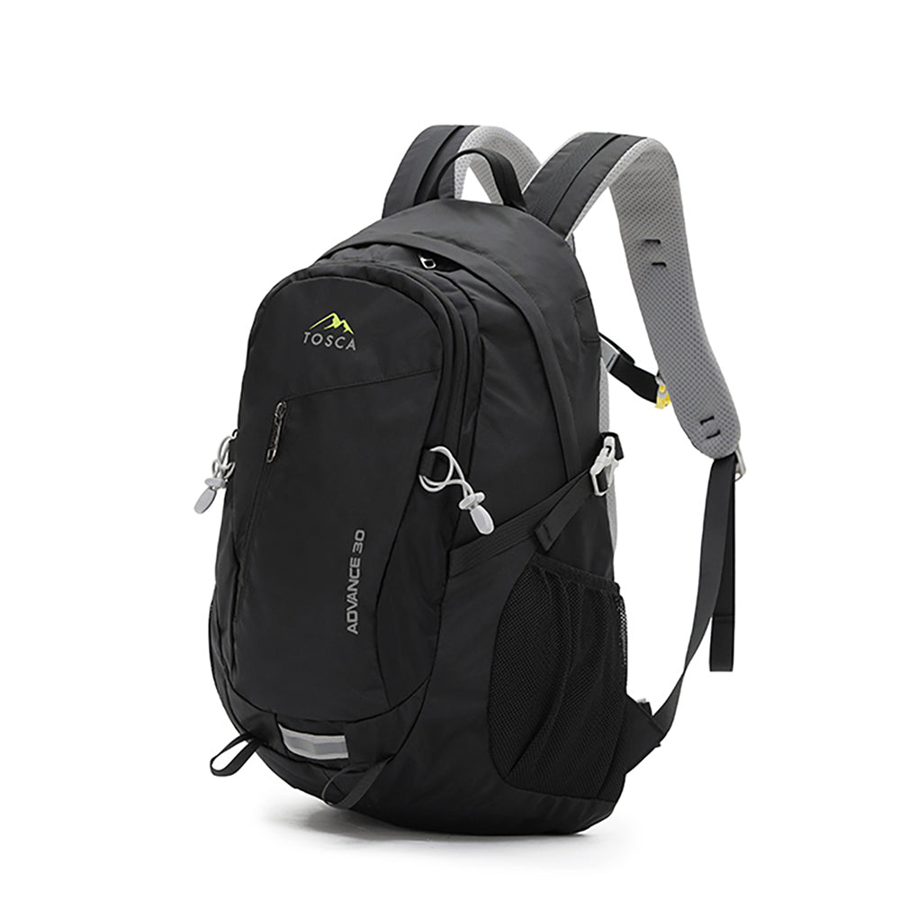 Tosca 30L Deluxe Travel Outdoor Backpack Bag - Black