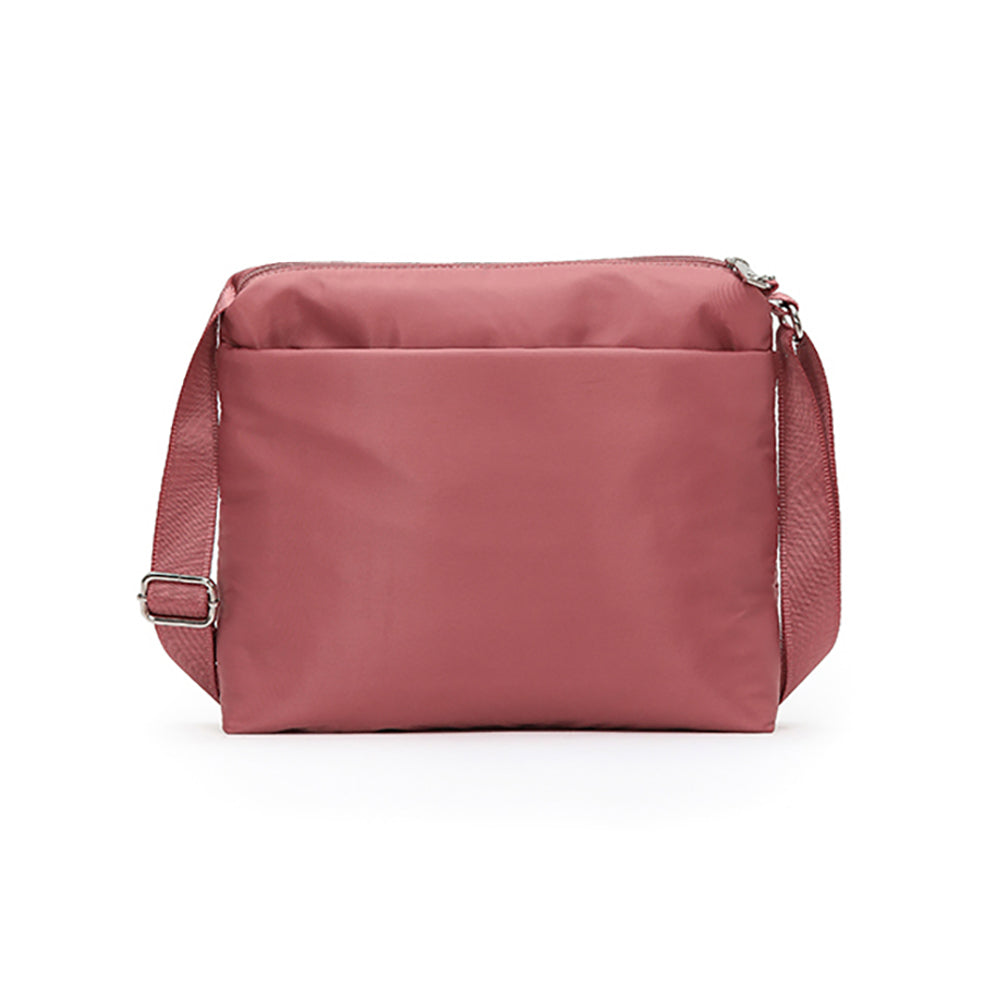 Tosca Anti-Theft RFID Blocking Shoulder Bag - Coral
